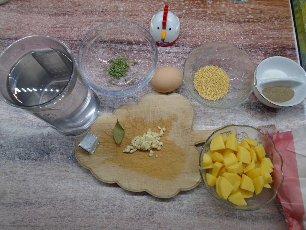 Česnečka - ingredience